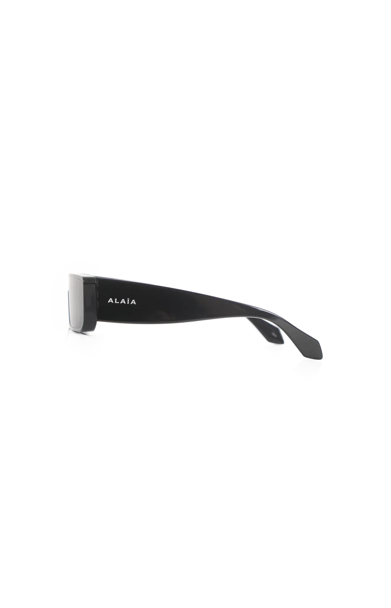 Rectangular Sunglasses in Black — снимка 2