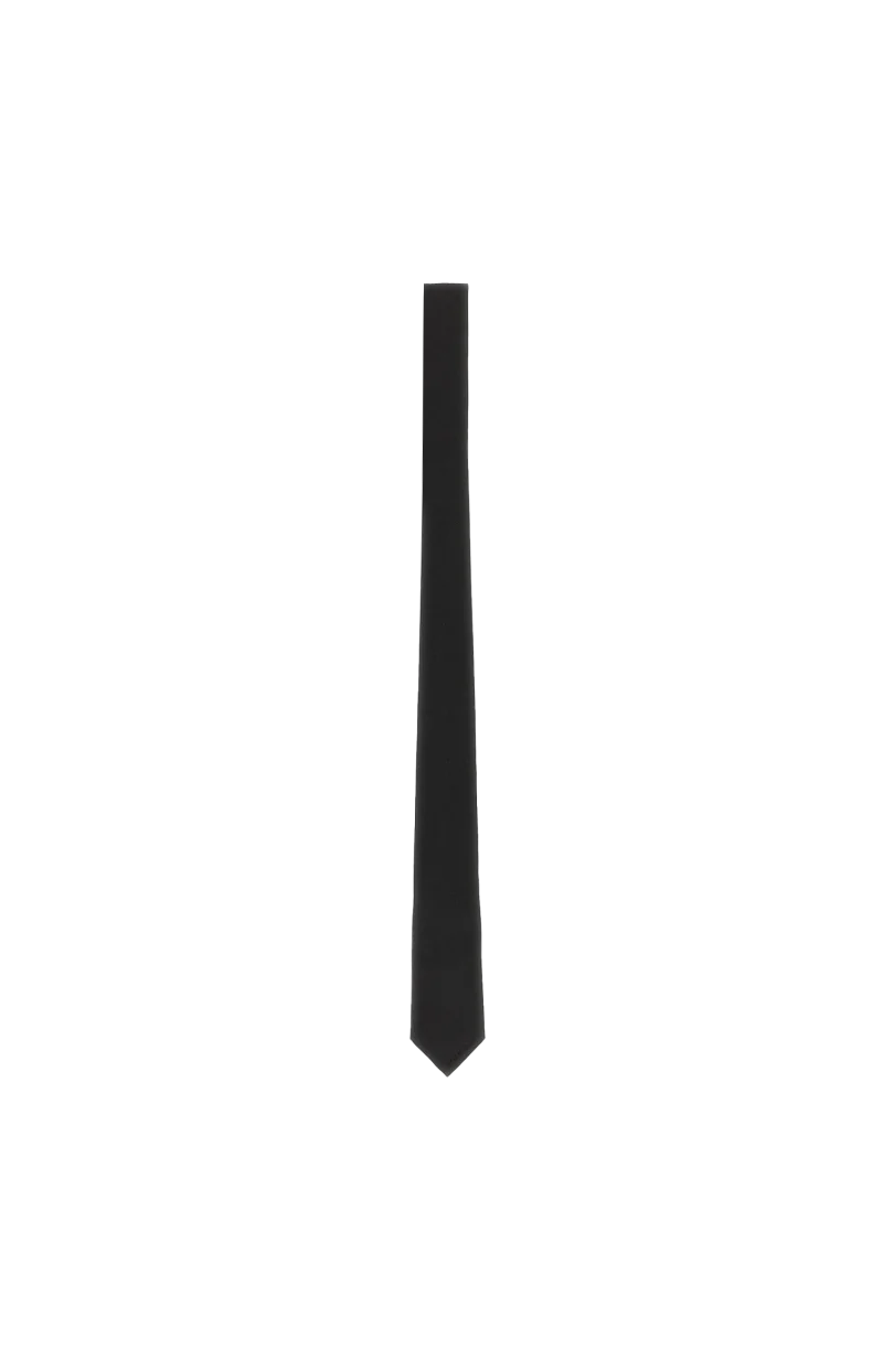 Silk Tie in Black