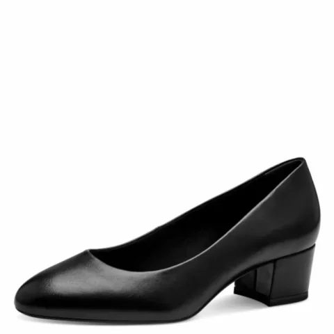 Токчета TAMARIS – 1-22306-42-003 BLACK LEATHER — снимка 3