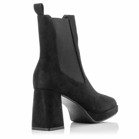 Дамски Боти На Ток QUEEN HELENA – ZM9227-BLACK — снимка 2