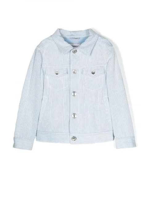 Яке от рипсено кадифе Brunello Cucinelli Kids 8-10