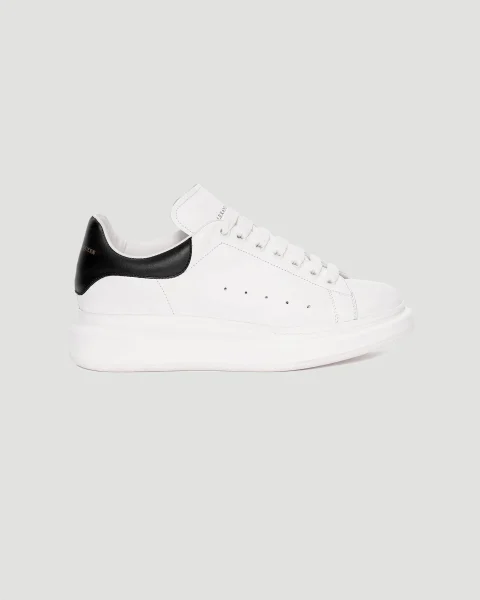 Oversized Sneakers in White and Black