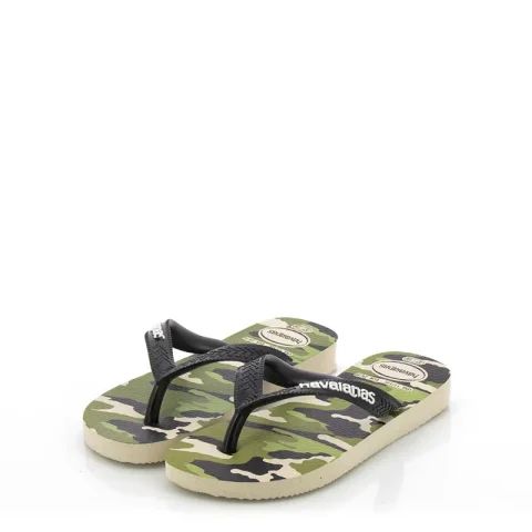 Детски чехли момче HAVAIANAS – 4141398-bege/preto201 — снимка 3