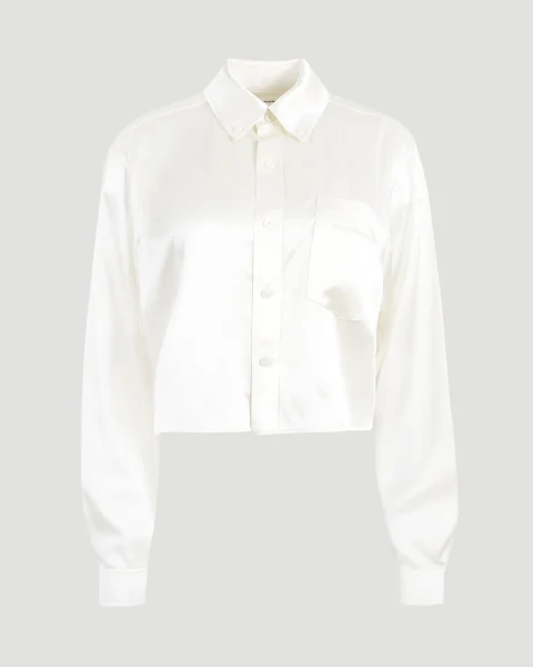Ivory Cropped Shirt