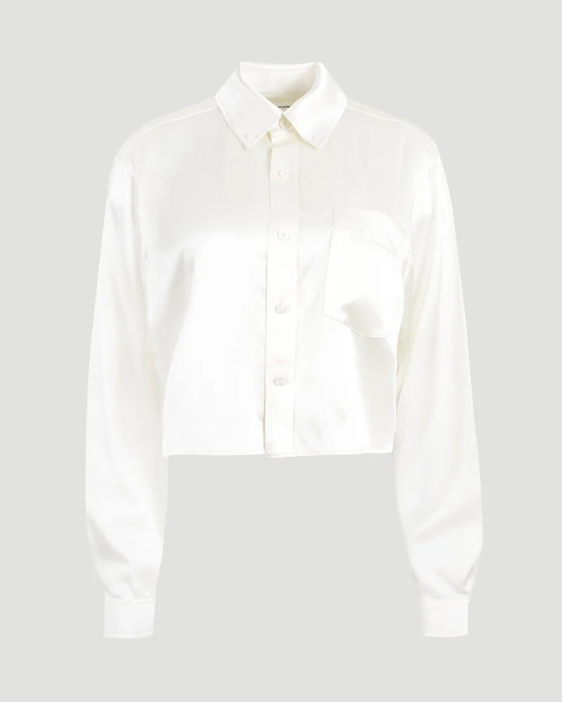 Ivory Cropped Shirt