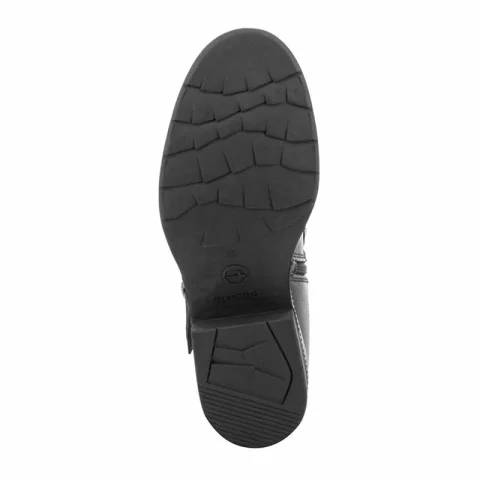 Офицерки TAMARIS – 1-1-25607-29 001 BLACK — снимка 4