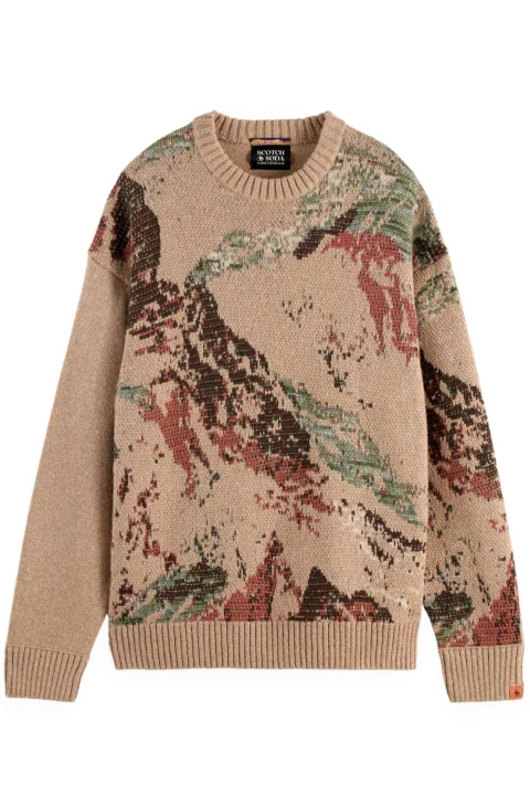 Плетено Mountain Loose Fit 181641 210 mountain tannin aop