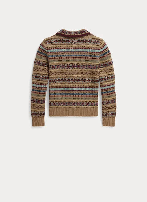 Жилетка с вълна 'Fair Isle' Ralph Lauren Kids 12-14 — снимка 6