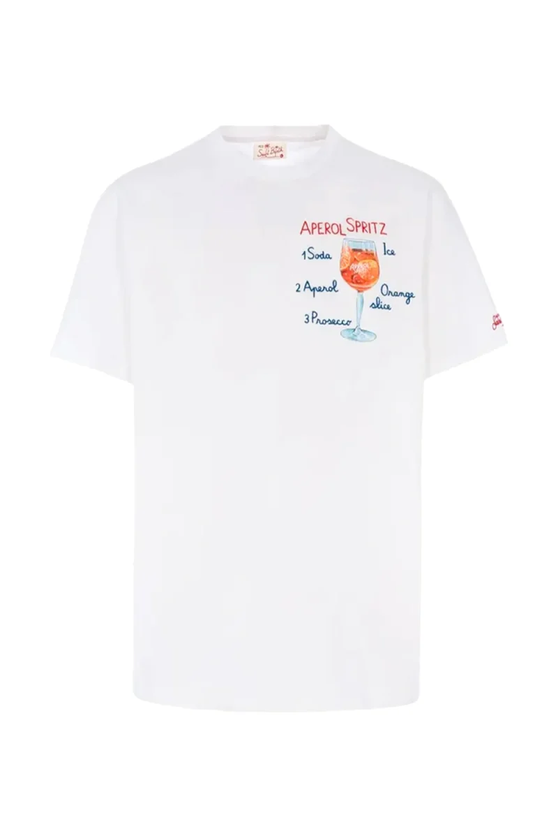 T-Shirt Portofino POT0001-04381L spritz 01n emb
