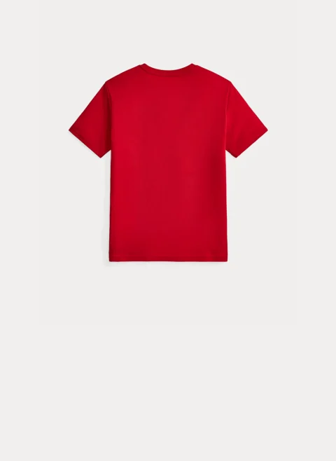 Тишърт с принт 'Polo Bear' Ralph Lauren Kids 7-14 — снимка 5