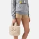 Дамска бежова чанта Mini Vanity SAINT BARTH — снимка 6