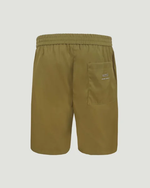 Twill Shorts in Havana — снимка 3