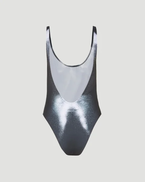 The Silver Body Dust Swimsuit — снимка 2