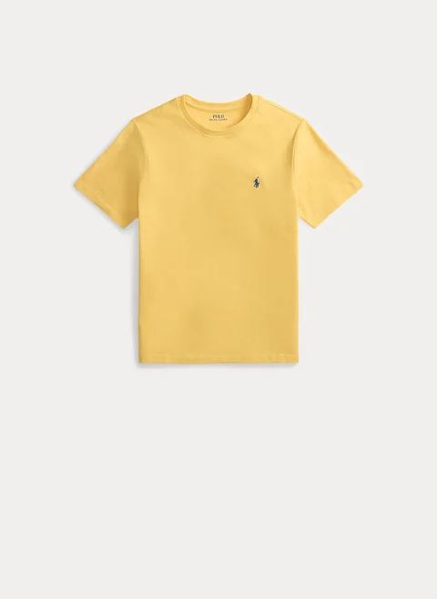 Тишърт с бродерия Ralph Lauren Kids 6-14
