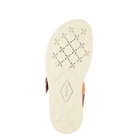 Дамски Равни Сандали GEOX – D65PAA D XAND 2S PEACH/BEIGE — снимка 4