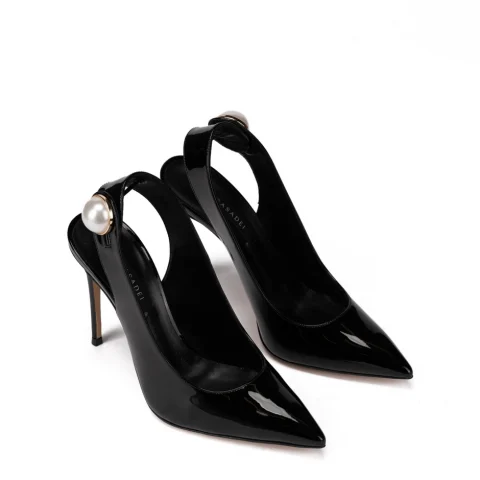 Дамски обувки лак Casadei — снимка 6