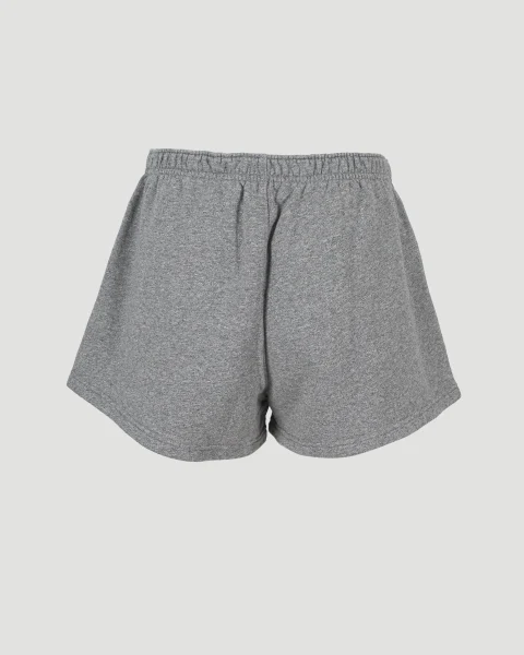 Graphic Logo Print Cotton Shorts — снимка 3