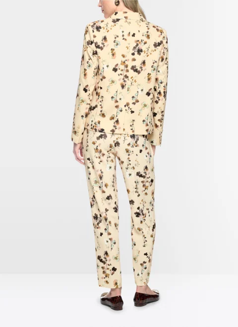 Сако с флорален принт Marc Cain Collections — снимка 3