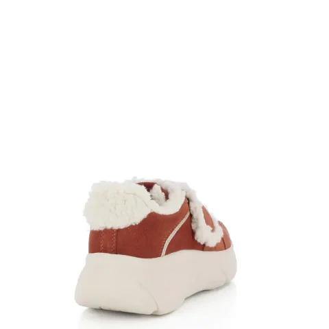 Дамски Сникърс GEOX – D56NHD D NEBULA COGNAC — снимка 2
