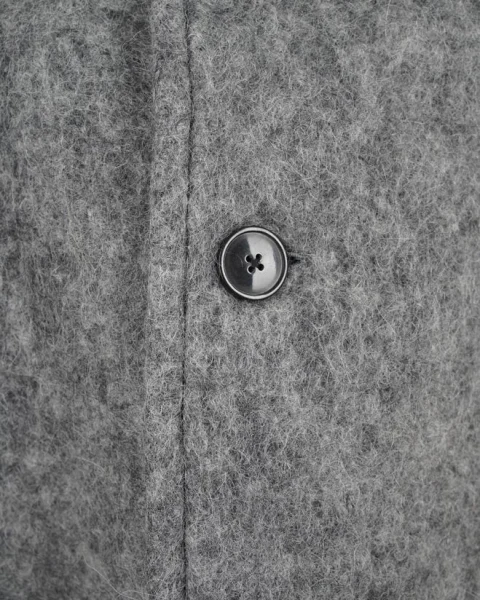 Wool Coat in Grey — снимка 3
