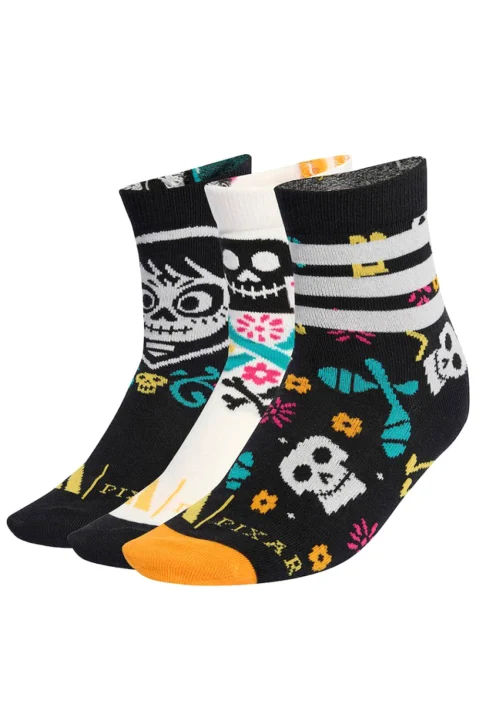 Чорапи (Pack of 3) Lk Dy Co Owhite/Black/Black JM4472 white