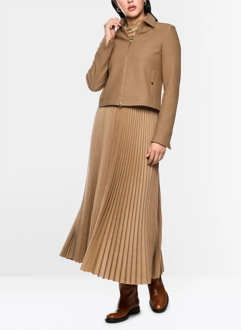 Яке от вълна със скъсена дължина Marc Cain Collections — снимка 2