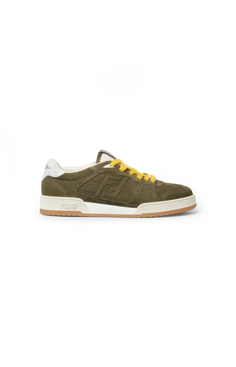 Match Sneakers in Moss Green