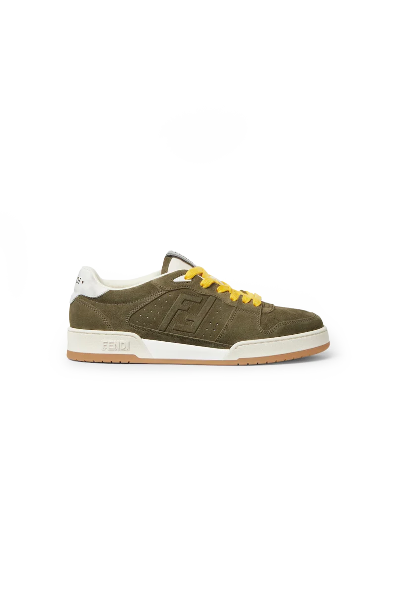 Match Sneakers in Moss Green