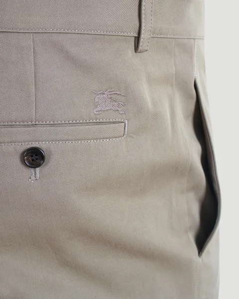 Cotton Chinos in Clay Brown — снимка 4
