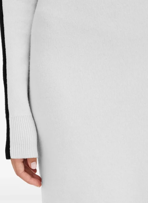 Рокля от плетиво `Two tone` Ferragamo — снимка 4