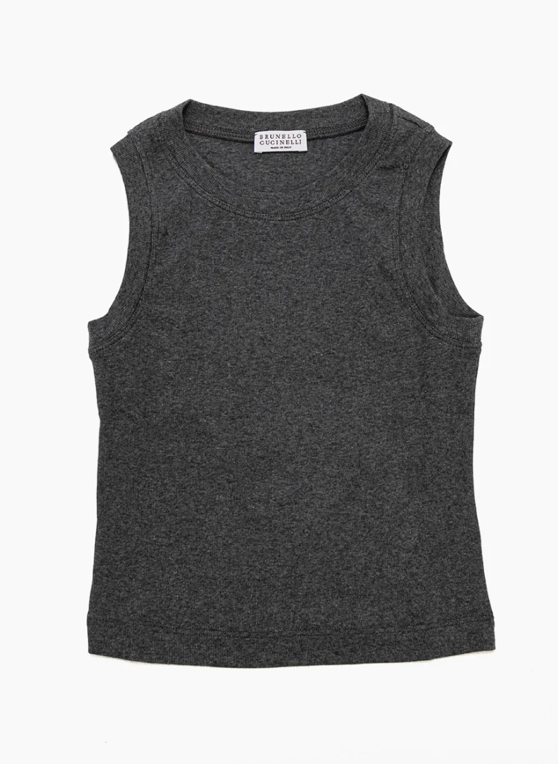 Топ с монили Brunello Cucinelli Kids 12