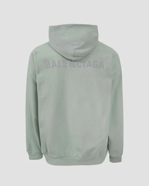 Back Reflective Hoodie Medium Fit in Sage Green — снимка 2