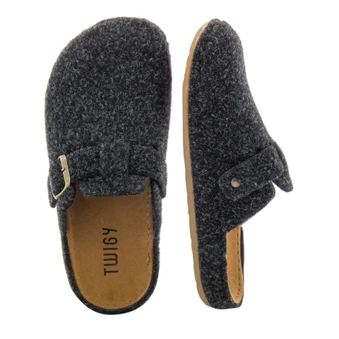 Дамски Домашни Чехли TWIGY – AA0190 TUANA BLACK — снимка 5