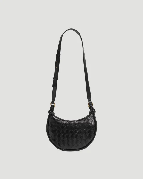 Gemelli Messenger Bag in Black