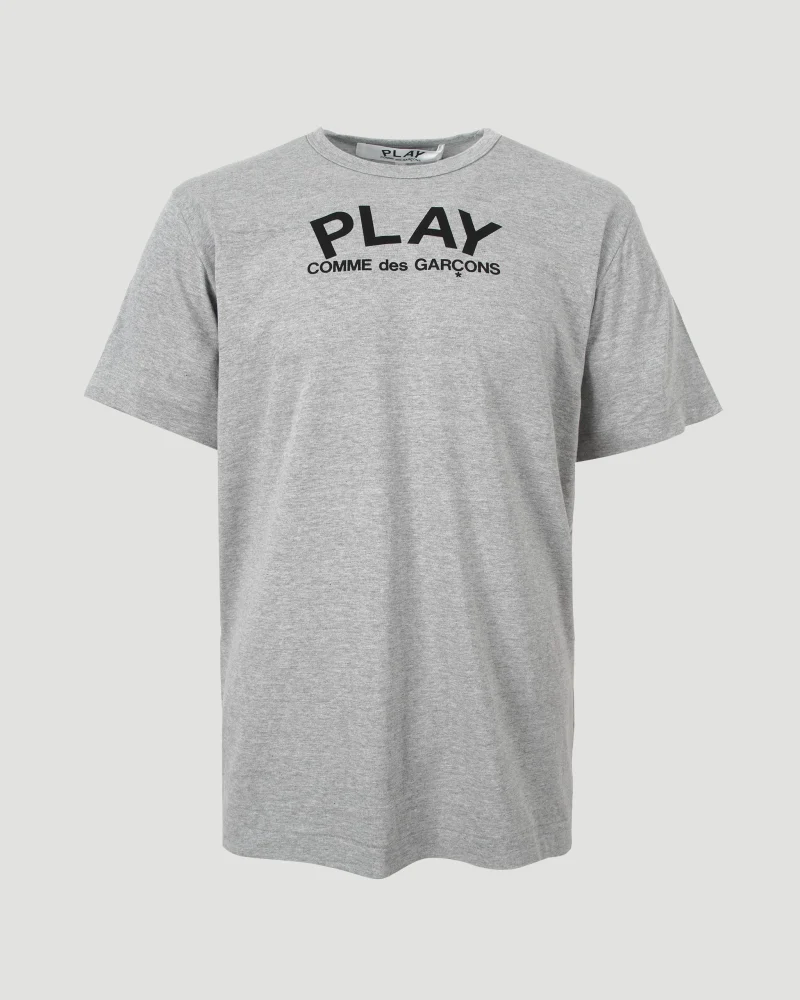 Heart Logo T-Shirt in Grey