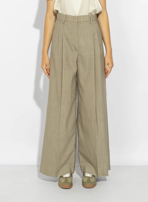 Панталон от фина вълна Weekend Max Mara Wkdovvio — снимка 11