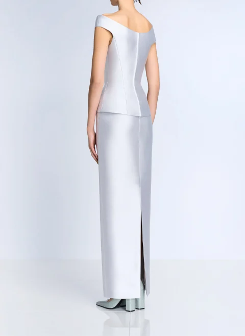 Рокля с 'Off-the-shoulder' дизайн 'Pieta' Solace London — снимка 6