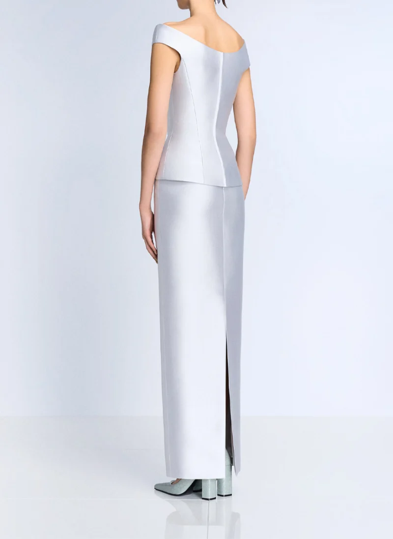 Рокля с 'Off-the-shoulder' дизайн 'Pieta' Solace London — снимка 6