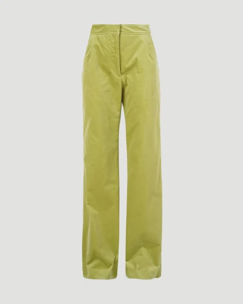 Flared Velvet Pants