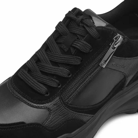 Дамски Сникърс TAMARIS – 1-23734-42-007 BLACK UNI — снимка 4
