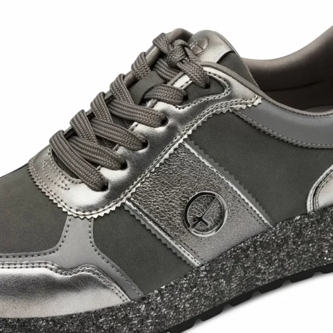 Дамски Сникърс TAMARIS – 1-23727-42-919 SILVER GLAM — снимка 4