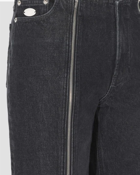 The Black Zipped Jeans — снимка 3