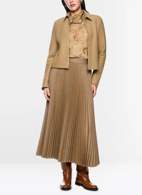 Плисирана пола с вълна Marc Cain Collections — снимка 2