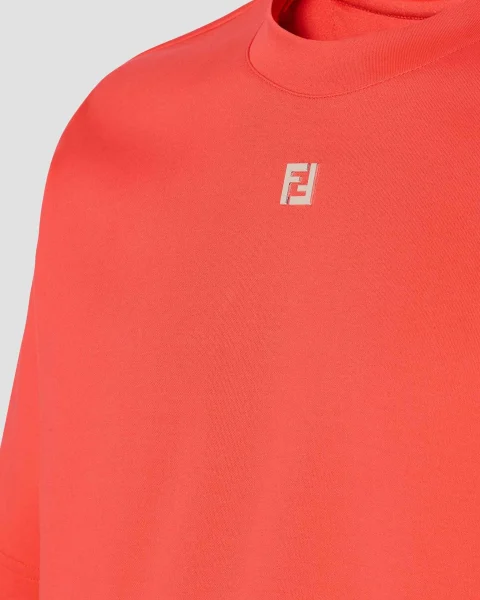 Coral Cotton T-Shirt — снимка 3