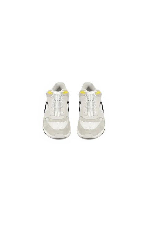 Bump Sneakers in Smooth Leather and Suede — снимка 2