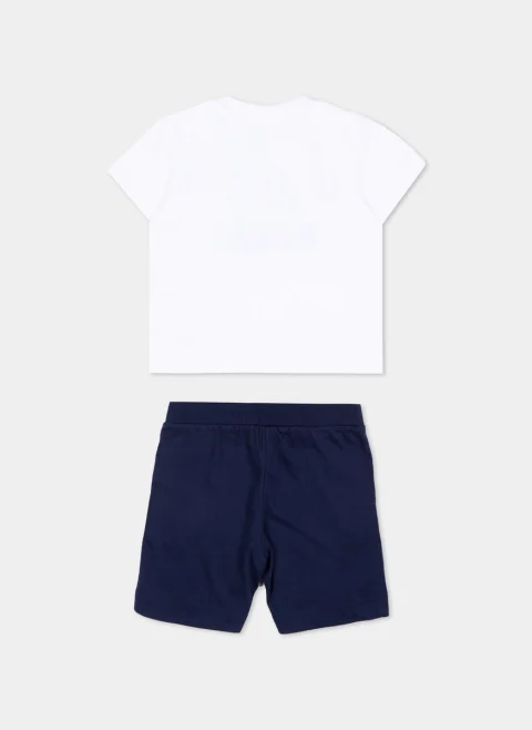 Сет `Teddy` тениска и къси панталони Moschino Kids — снимка 3