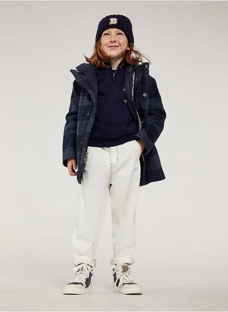 Пуловер с кашмир 'Humanitas' Brunello Cucinelli Kids 12 — снимка 4