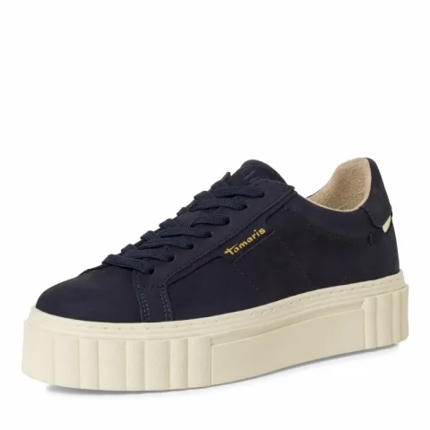 Дамски Сникърс TAMARIS – 1-23738-41-805 NAVY — снимка 3