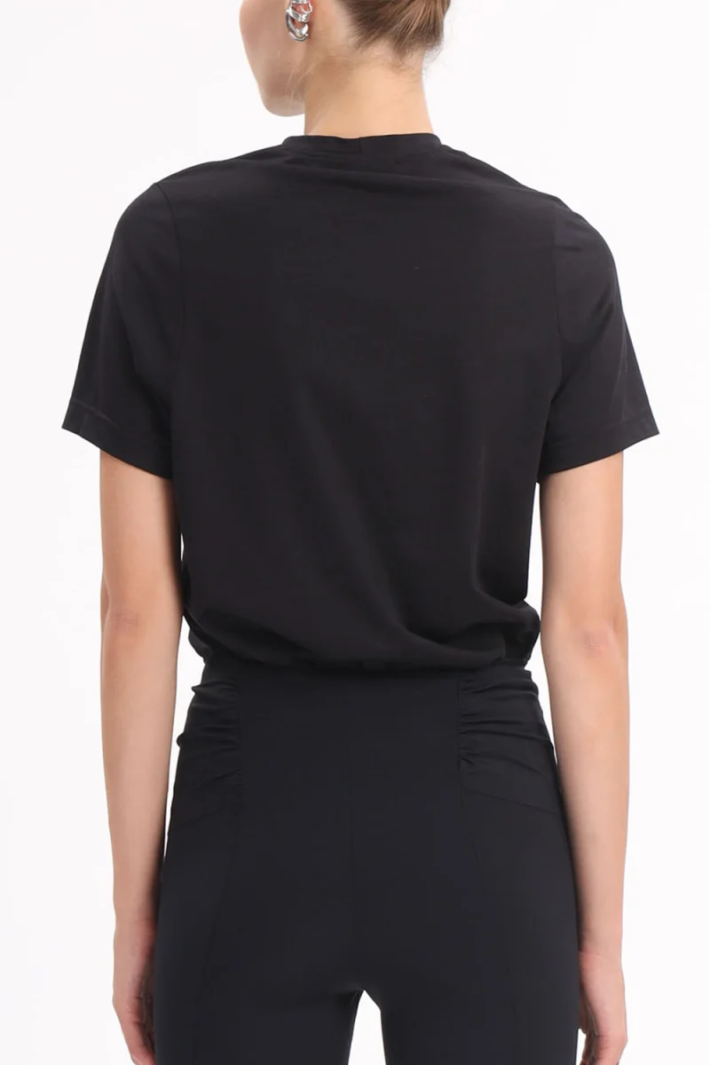T-shirt W27T2085 black — снимка 2