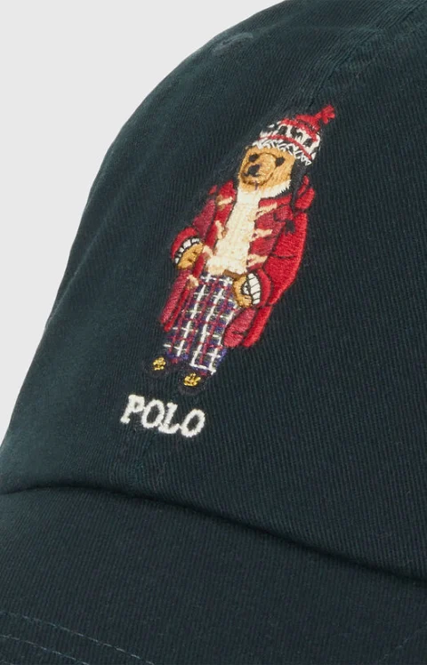 Шапка с лого бродерия Polo Bear — снимка 3